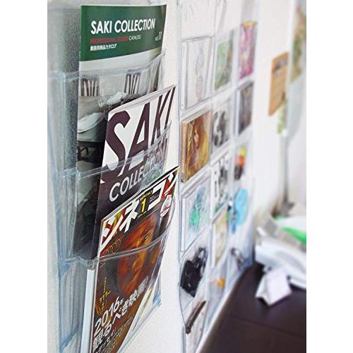 サキ ウォールポケットマガジン・3P クリアー ポケットサイズ:W260xH240mm |  | 06