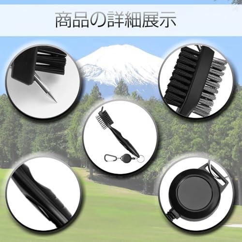 ゴルフクラブブラシ ゴルフ ゴルフ用品 グランドゴルフ用品 ゴルフ 小物 ゴルフクラブ 手入れ ごるふ ゴルフボールクリーナー ゴルフクラブクリ |  | 02