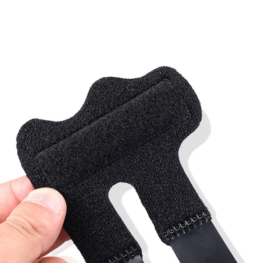 2枚入り 指のサポート指固定 壊れた指を保護するスポーツ傷害、関節炎の痛みを和らげるためのフィンガーナックル固定 指の（左右兼用）調節可能 指 |  | 08