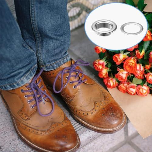 COOLBOTANG 両面ハトメ 3mm 400組セット ゴールド/シルバー/ブロンズ/ガンメタ 真鍮製 ハトメ打ち工具3点付き レザークラフト |  | 06