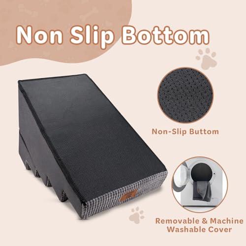 Sytopia 犬 階段 ステップ ペット階段 ドッグステップ 猫 階段 滑り止め付き 安定性 カバー取り外し可能 洗える 小型犬適用 5段グレ |  | 03