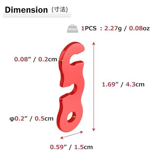 Azarxis アルミ自在金具 コードスライダー 軽量耐久 ロープテンショナー ロープ長さ調整 穴径5.8ｍｍ ガイラインライナー テント キャ |  | 01