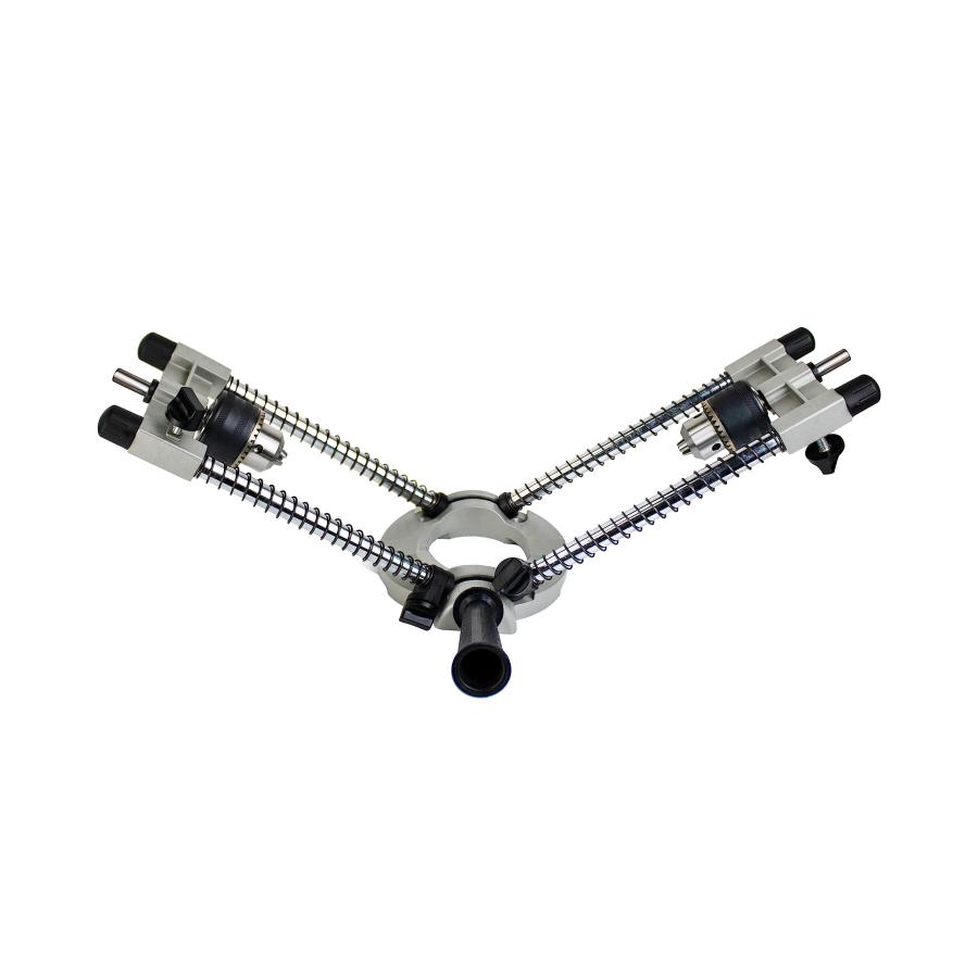 HFSR 垂直ドリルガイド ドリルスタンド 穴あけ 45度調整可 チャック