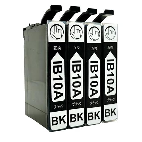 IB10KAブラック目印：カードケース4本セット EPSON用 エプソン 互換インク インクカートリッジ 対応機種：EW-M530F ICチップ |  | 01