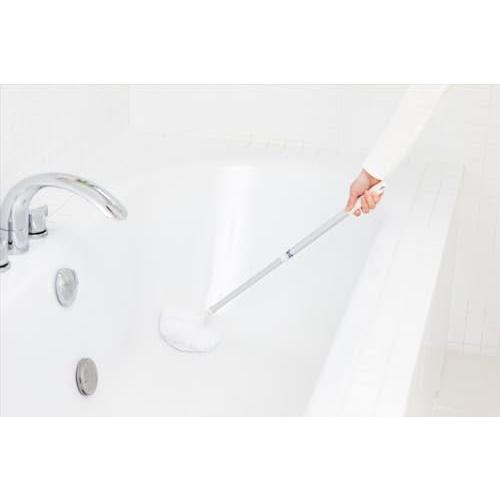 山崎産業Yamazaki Sangyo お風呂掃除 ブラシ 伸縮 ユニットバスボンくん 抗菌 ホワイト 174966 |  | 05