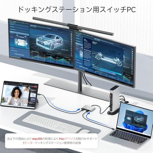 【互換品】 Cable Matters 20Gbps USB C 切替器 2台PC用、Windows用8K@30Hz / macOS用4K@60Hz |  | 03