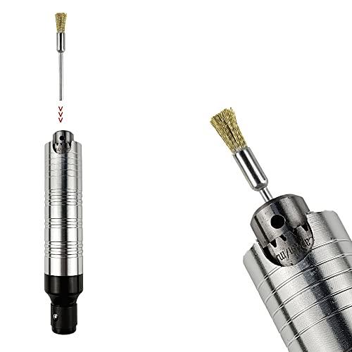 AmoYoung リューター ブラシ 2種類真鍮ワイヤーブラシ＆ 鋼ブラシ 2.35mm軸 22個入り 筆型 研磨ブラシ 研削ブラシ リューター |  | 06