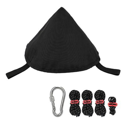 SANLIKE タープ連結 ワンポールテント・タープ 接続用 タープアダプター トンガリハット テントハット 帽子 オックスフォードクロス キャ | 