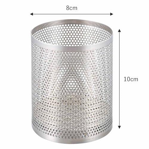 下村企販 通気性がいい 箸立て 丸型 日本製 サビにくい シンプルなデザイン 箸先が飛び出ない 水切り 卓上 箸入れ カトラリースタンド フォー |  | 05