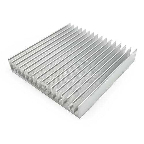 Awxlumvヒートシンク 大型 高コスパ 100mm × 100mm × 18mm 冷却 フィン アルミニウムPCコンピューター回路基板および |  | 07