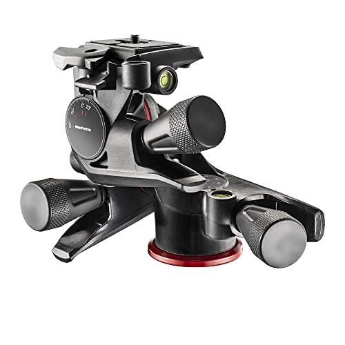 マンフロットManfrotto 3ウェイ雲台 XPROギア3WAY雲台 正確なフレーミングを実現できるギア雲台 クイックリリースプレート付属 最 | 