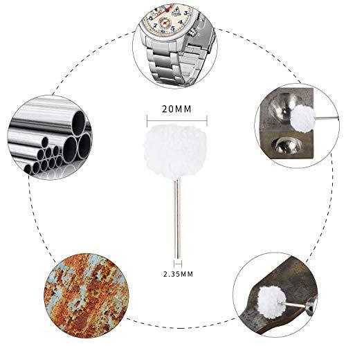 JINTONG リューターバフ 2.35mm軸 20個入り鏡面研磨や金属磨き仕上げポッリシング |  | 02