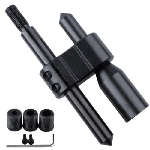 CHASO シフトノブ 延長 エクステンション 汎用 変換 アダプター 曲げ 高さ 調整 アルミ MT 車 トラック 黒 ブラック M12 x | 