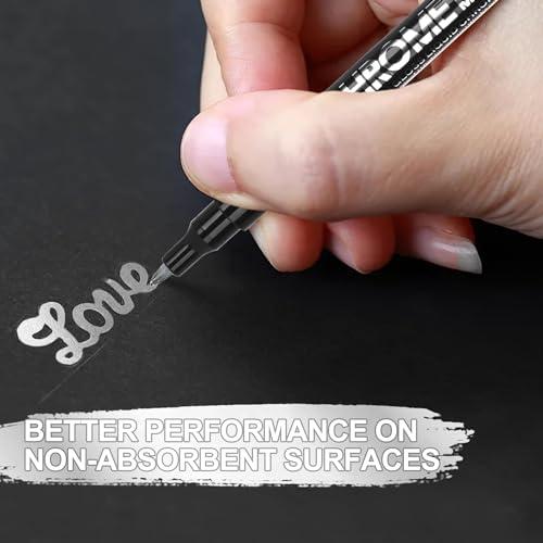 銀メッキ 補修ペン シルバー メッキ塗料 塗るだけでメッキ 3種類のペン先（1.0mm/3.0mm/0.7mm） 強い光沢感 メタリック 防水 |  | 03