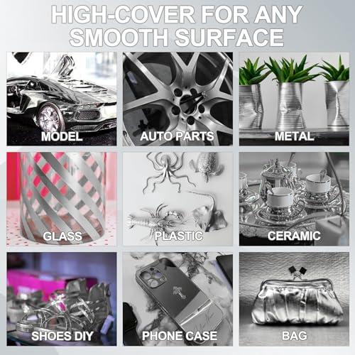 銀メッキ 補修ペン シルバー メッキ塗料 塗るだけでメッキ 3種類のペン先（1.0mm/3.0mm/0.7mm） 強い光沢感 メタリック 防水 |  | 07