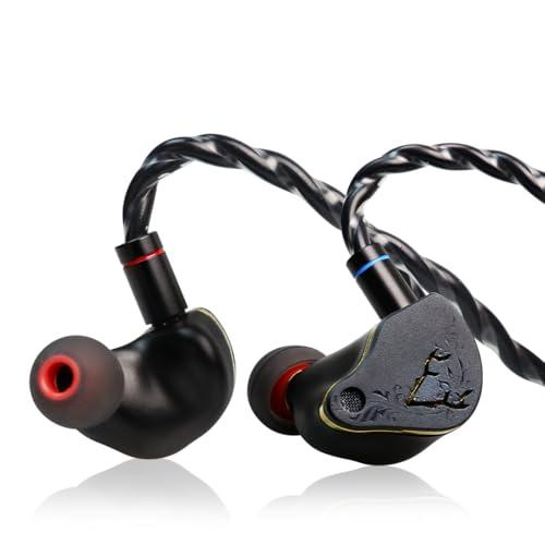 イヤホン CVJ Mermaid 2 IEM イヤホン 有線｜10mmデュアルマグネティック・ダイナミック・ドライバー｜交換可能ケーブルデザイン | 