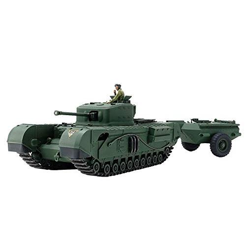 タミヤ 1/48 ミリタリーミニチュアシリーズ No.94 イギリス戦車 チャーチル Mk.7 クロコダイル プラモデル 32594 | 