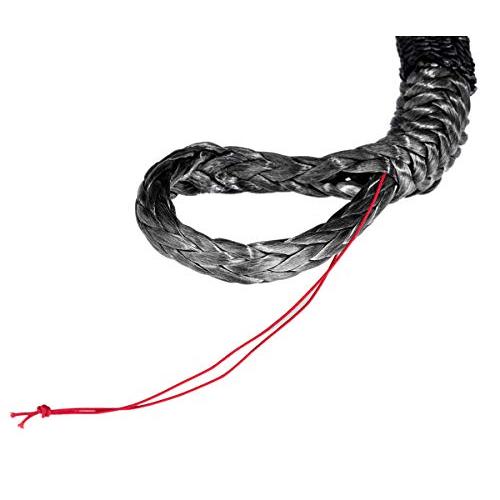 Ymiss ダイニーマ素材でグレー色のソフトシャックル、黒色カバー付き、オフロード車・ATV・UTV・ジープ車のキャプスタンに対応可能11mmx |  | 04