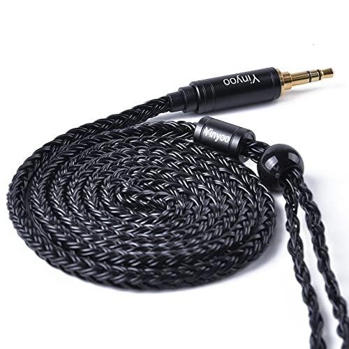 Yinyoo イヤフォン ケーブル 0.78mm 2pin 3.5mm YYX4778 高純度 銀メッキ 16芯 イヤホン リケーブル 音質改善 |  | 04
