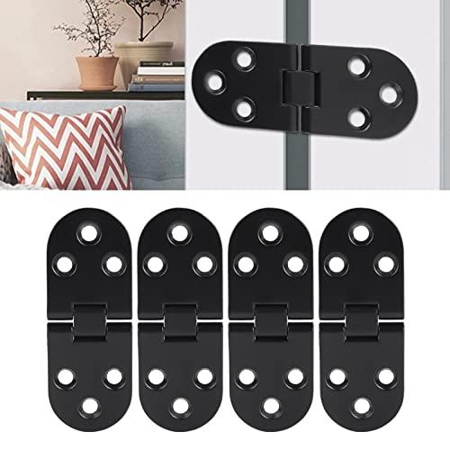 Yosoo 4個入り ヒンジ 家具ヒンジ テーブルヒンジ 折りたたみヒンジ 蝶番 窓 ドア 固定金具 亜鉛合金 耐摩耗性 |  | 02