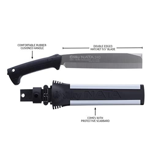 Silky シルキー 鉈 ナタ 両刃 240mm 本体 ゴムハンドル 555-24 |  | 03