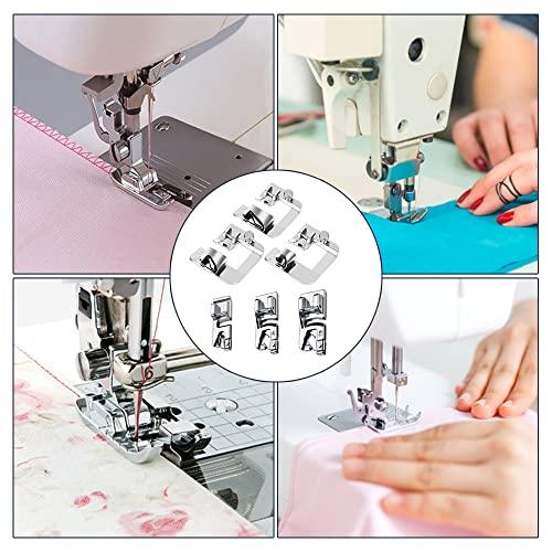 DFsucces ミシン 押え足 三巻押さえ 交換用ミシン押さえ アタッチメント 多機能 家庭用ミシン専用 13mm 19mm 25mm 3mm |  | 06