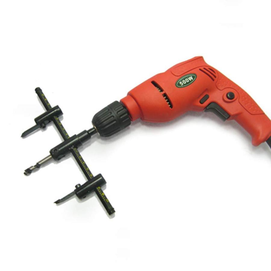 LOOKGOU 木工用 円切り サークル カッター 直径30~300mm 大 黒 DIY工具 |  | 02