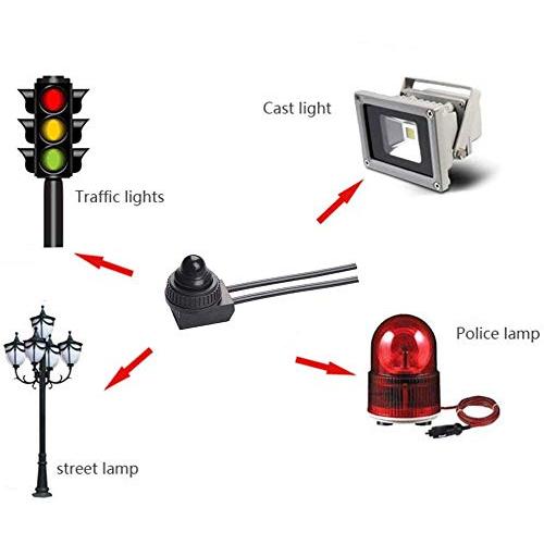 Kiligen 5個 0~250V/3 Amp 防水プッシュボタンスイッチ オン/オフスイッチライトワイヤー プッシュボタンにとってオートバイ/ |  | 04