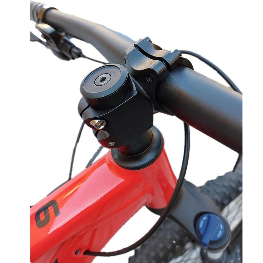 Azarxis 自転車ステム クランプ径31.8MM 角度±7度調節可能 ハンドル