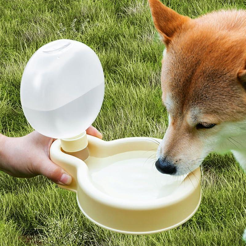 Roczential 犬 水飲み器 ペット給水器 ウォーターディスペンサー ウォーターボトル 携帯型 犬 給水ボトル 犬 水飲み お散歩ハンディ |  | 04