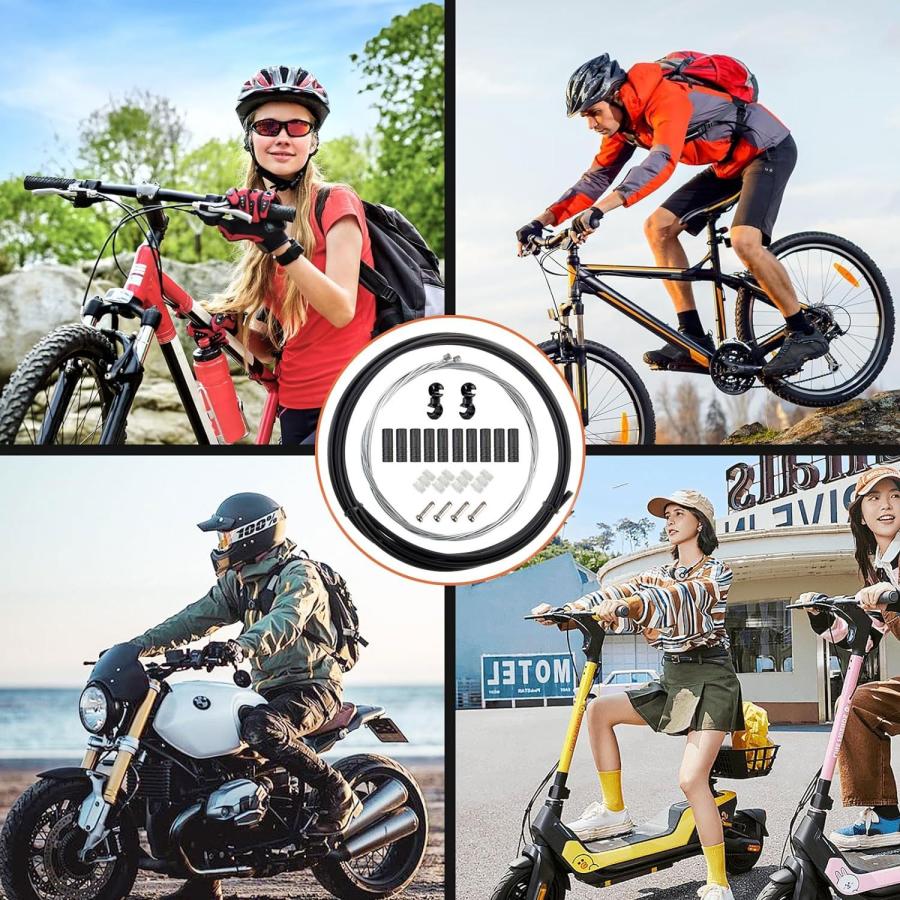 シフトワイヤー シフトアウターケーブル 自転車パーツ シフトケーブル 自転車 シフトケーブル 自転車交換部品 多機能 耐久性 マウンテンバイク |  | 05