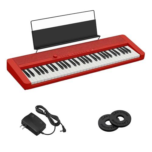 カシオ CASIO 電子キーボード カシオトーン CT-S1 RD レッド ハラミちゃんも愛用の61鍵盤キーボード 高品位な音色を手軽に持ち運び | 