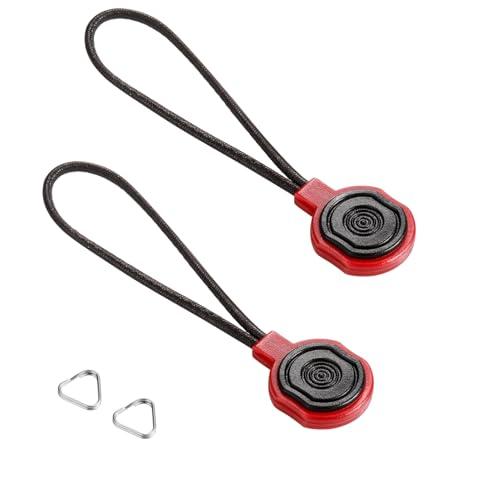 【互換品】 Cobby アンカー 3層3色 耐荷重90kg 交換可能 三角リング付（2個 黒+赤） | 