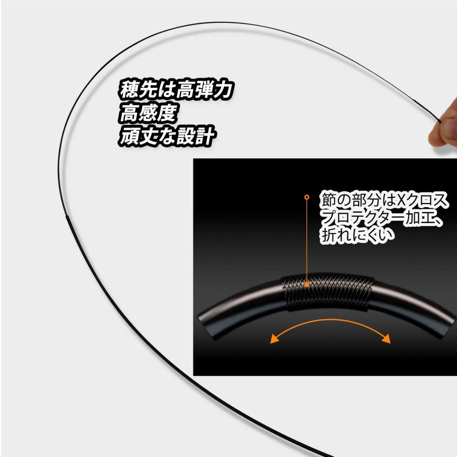 JINKING コンパクト延べ竿 渓流竿ロッド 万能竿 釣り竿 超硬質高炭素 超軽量 河川 堤防 湖畔 渓流 初心者&子供用 3.6M |  | 02