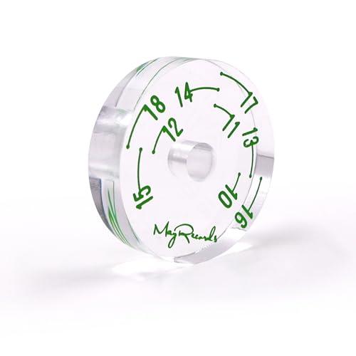 レコードアダプター 7インチ EP用 レコードプレーヤー アクセサリ 45回転 アダプター ビッグホールレコード用 透明アクリル素材 距離校正 |  | 08