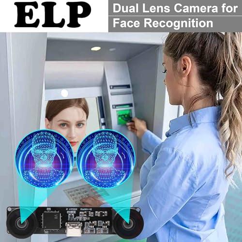 ELP USBカメラ 1080P 60fps 高速3Dプリンターウェブカメラ Amazon.co.jp: ELP 60fps 3Dステレオ同期USBカメラモジュール4MP