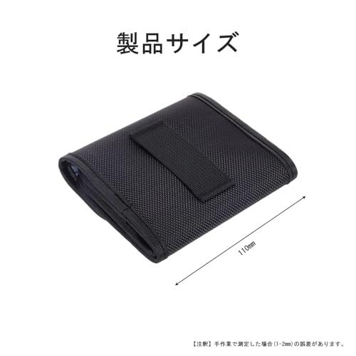 Stoooduo フィルターケース 3ポケット レンズフィルター ケース ルターケース 防水 防塵 持ち運び可能 撮影アクセサリー ブラック |  | 01