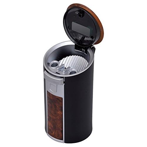 セイワSEIWA 車内用品 灰皿 ラクすてソーラーアッシュ ドリンクホルダー型 木目 LED付き G103 |  | 01