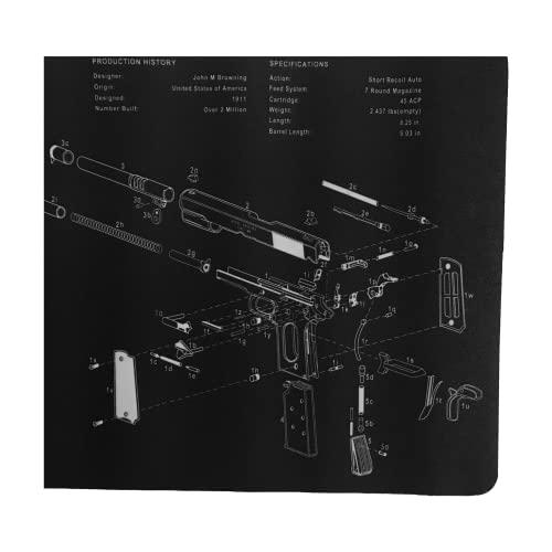 ChaosAirsoft ガンメンテナンスマット／ガンクリーニングマット 耐油／滑り止め 1911 |  | 04