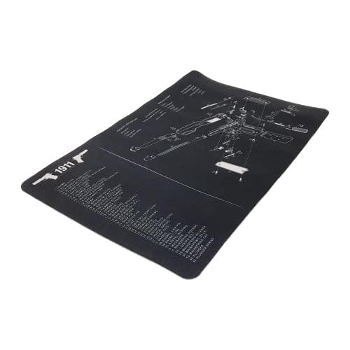 ChaosAirsoft ガンメンテナンスマット／ガンクリーニングマット 耐油／滑り止め 1911 |  | 05