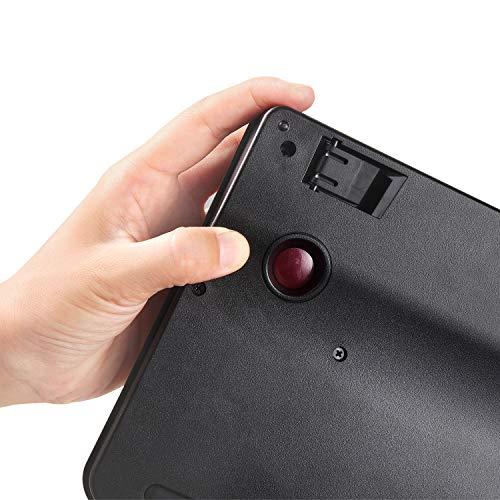 Perixx ぺリックス PERIBOARD-522 トラックボール付き メカニカルキーボード 茶軸 直径55mmの大型ボール チルトホイール機 |  | 05