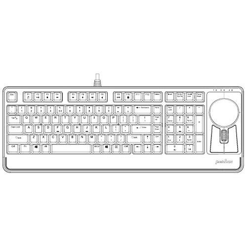 Perixx ぺリックス PERIBOARD-522 トラックボール付き メカニカルキーボード 茶軸 直径55mmの大型ボール チルトホイール機 |  | 06