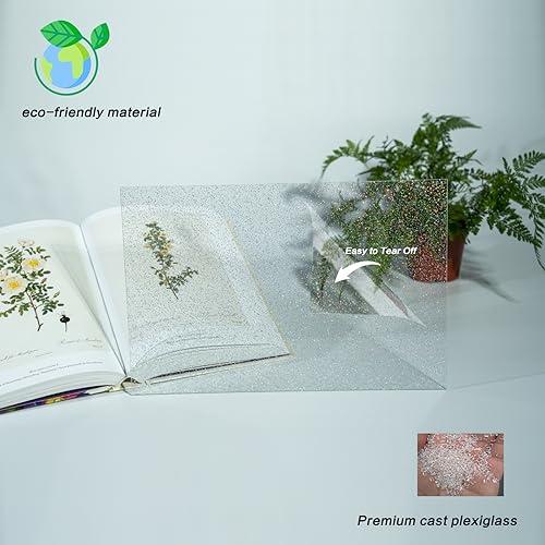 TOEPODOスティックキャンディーアクリルシートセット半透明フラッシュカラーアクリルシート1/8厚アクリル有機ガラスシートDIYホーム装飾フェ |  | 02