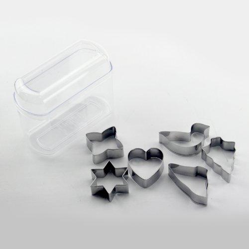 パール金属 アンテノア ステンレス製 クッキーメイト 6個組 ケース付 日本製 D-3459 |  | 01