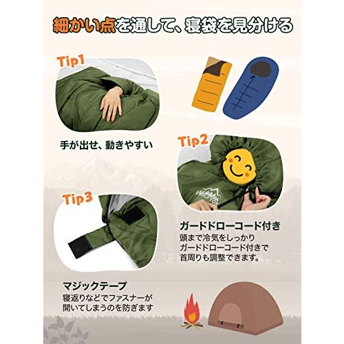 寝袋 冬用 手足伸ばし可能・230T防水4in1多機能 1.4Kg 1.8Kg 2.2Kg 1.1Kg シュラフ冬用 寝袋 オールシーズン コン |  | 05