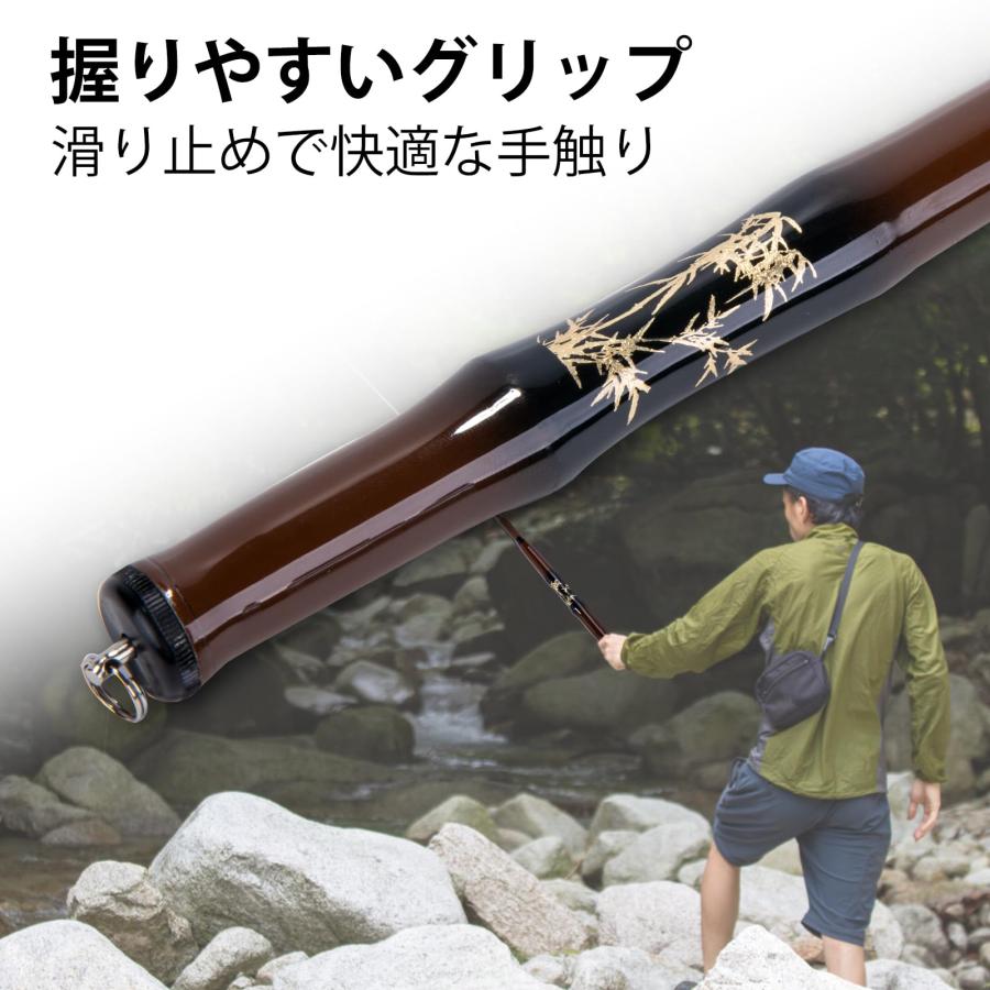 Goture 渓流竿 コンパクト 延べ竿 2.1m カーボン ロッド 釣り竿 超軽量 携帯便利 淡水釣り 河川 堤防 湖畔 渓流 |  | 03
