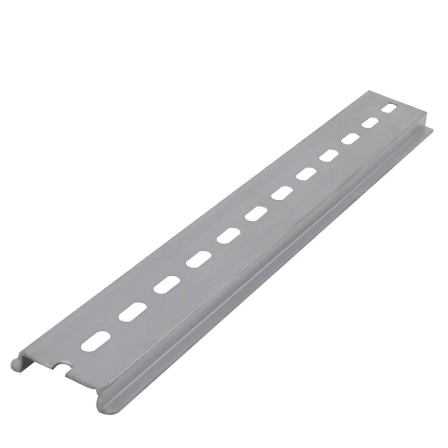 mxuteuk 2個DINレール溝付きアルミニウムRoHS 250mm長35 mm幅7.5 mm高、MXU-DIN-250 |  | 01
