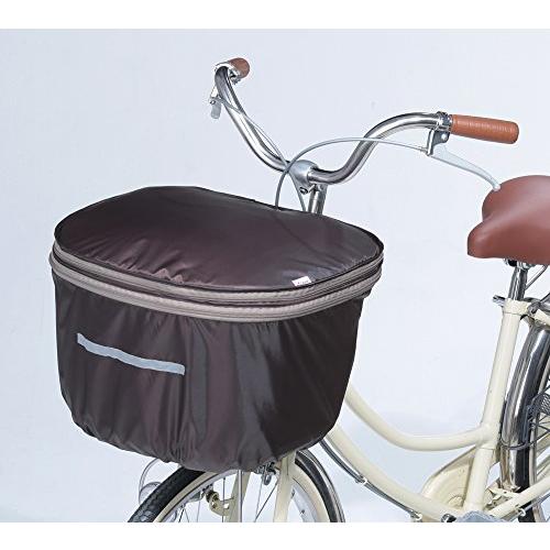 川住製作所 自転車 2段式前カゴカバー 大型・D型カゴ対応 KW-785BR こげ茶 |  | 01