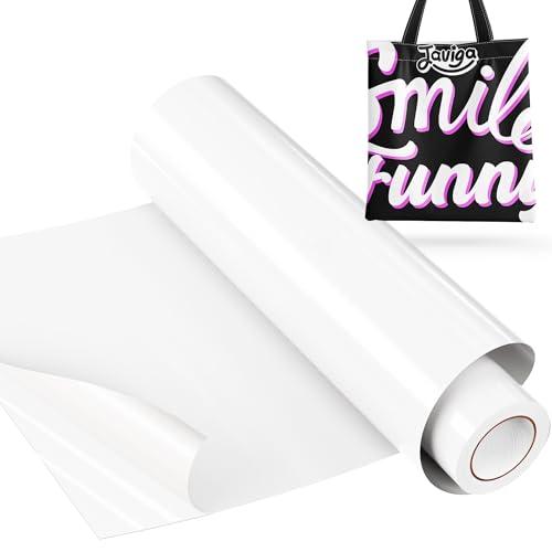 JAVIGA アイロンプリントシート 熱転写ラバーシート PU素材DIY用 約30x304cm Ｔシャツ 布 綿 ポリエステルに適応 洗濯可能（ | 