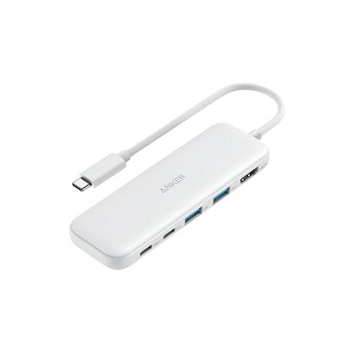 Anker 332 USB-C ハブ 5-in-1 ホワイト 100W USB PD対応 4K HDMIポート5Gbps 高速データ転送 USB | 